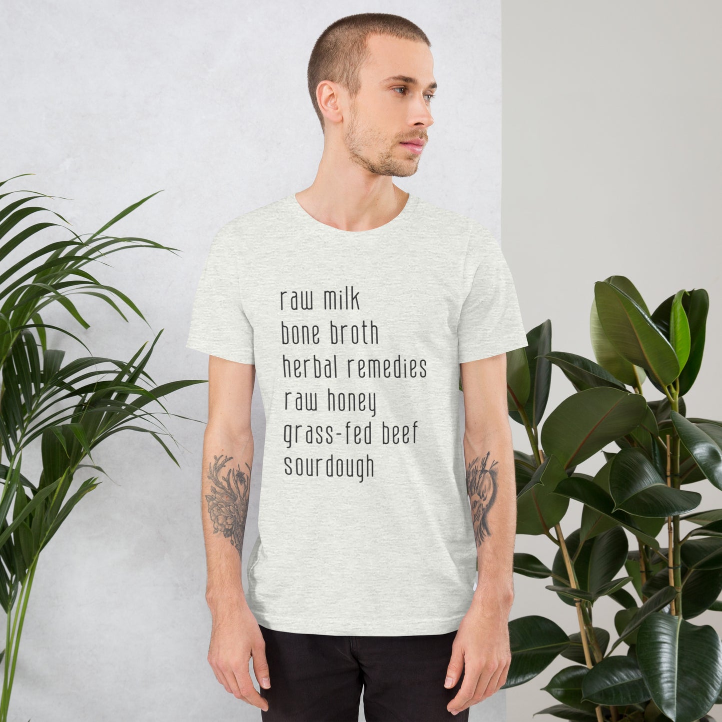 Natural Living List | Short Sleeve Unisex Adult